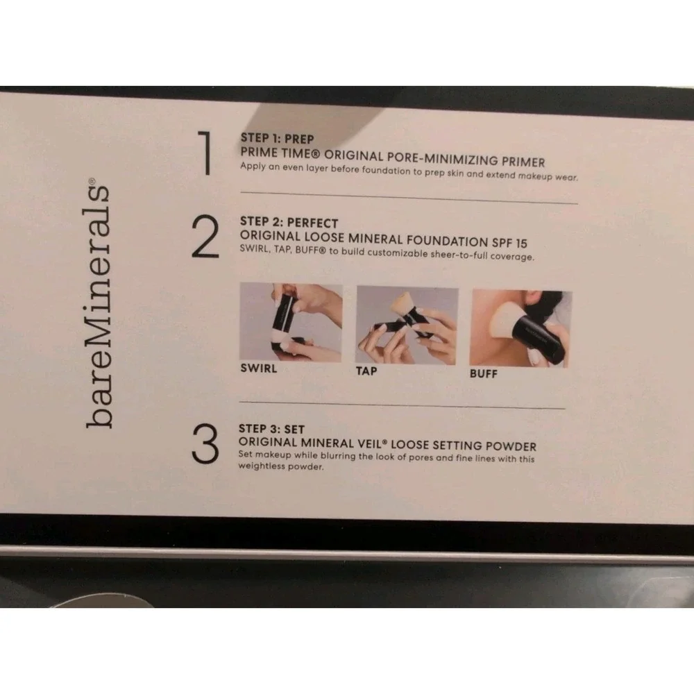 bareMinerals 4-Piece Mineral Makeup Set New